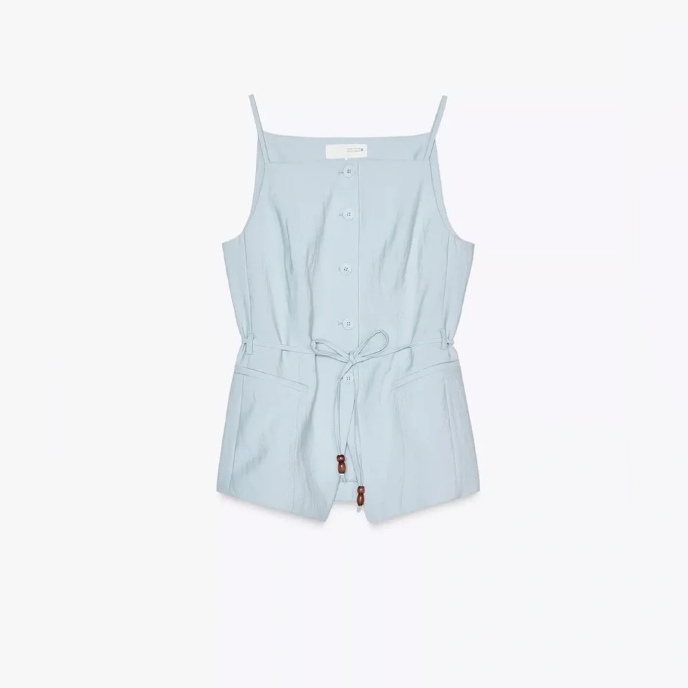 🔥🔥zara Beaded belt vest - Picture 5 of 7